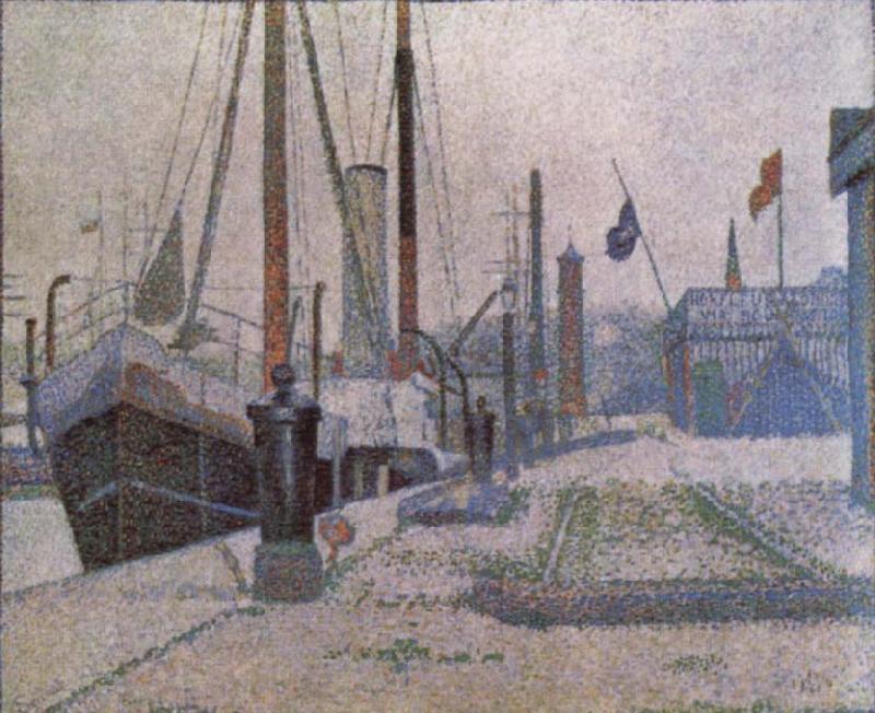Georges Seurat The Honfleur